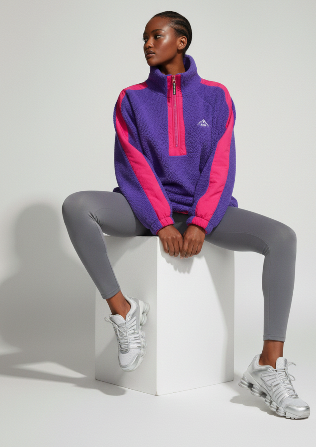 Horizon Fleece in Purple