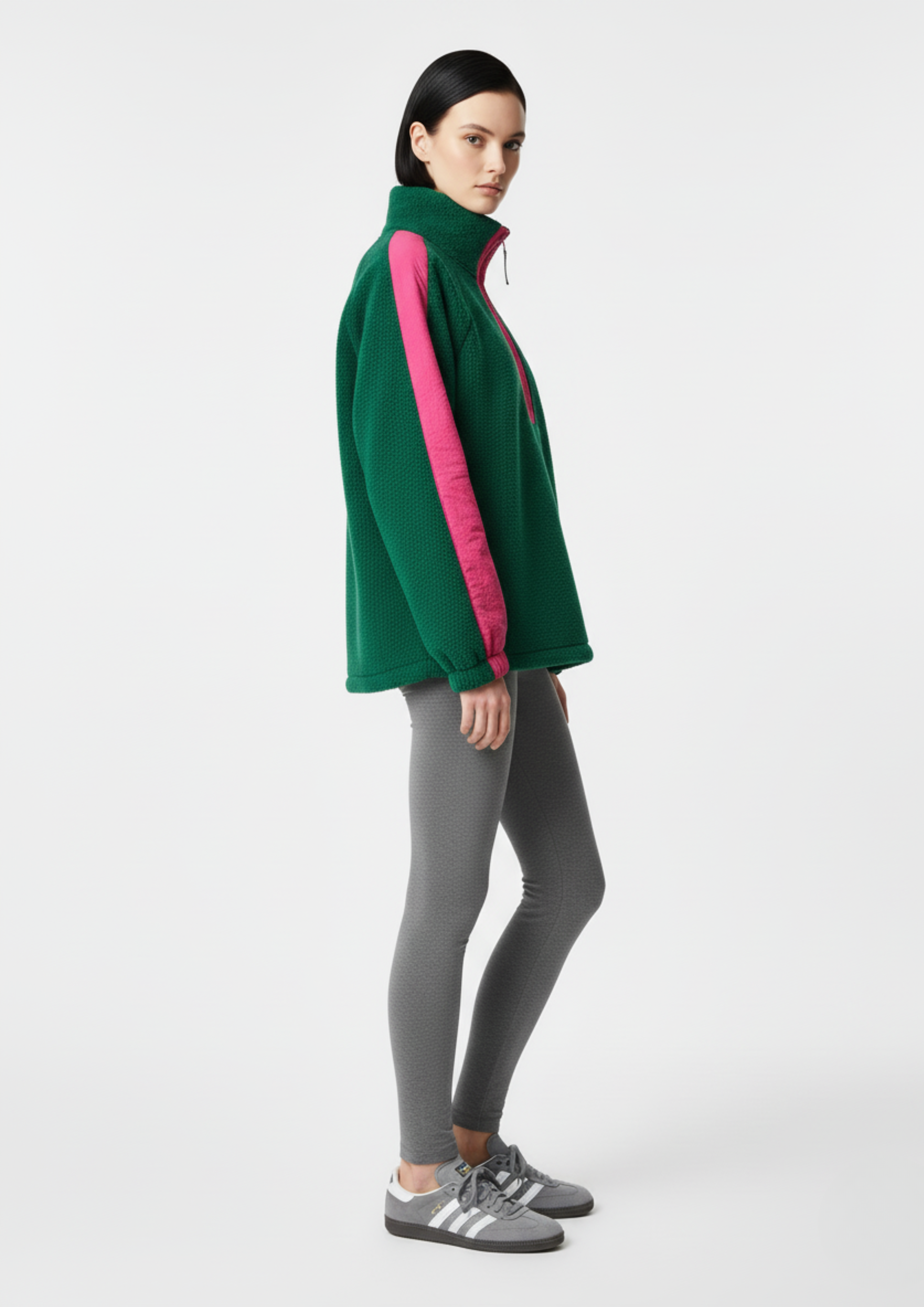 Horizon Fleece in Emerald