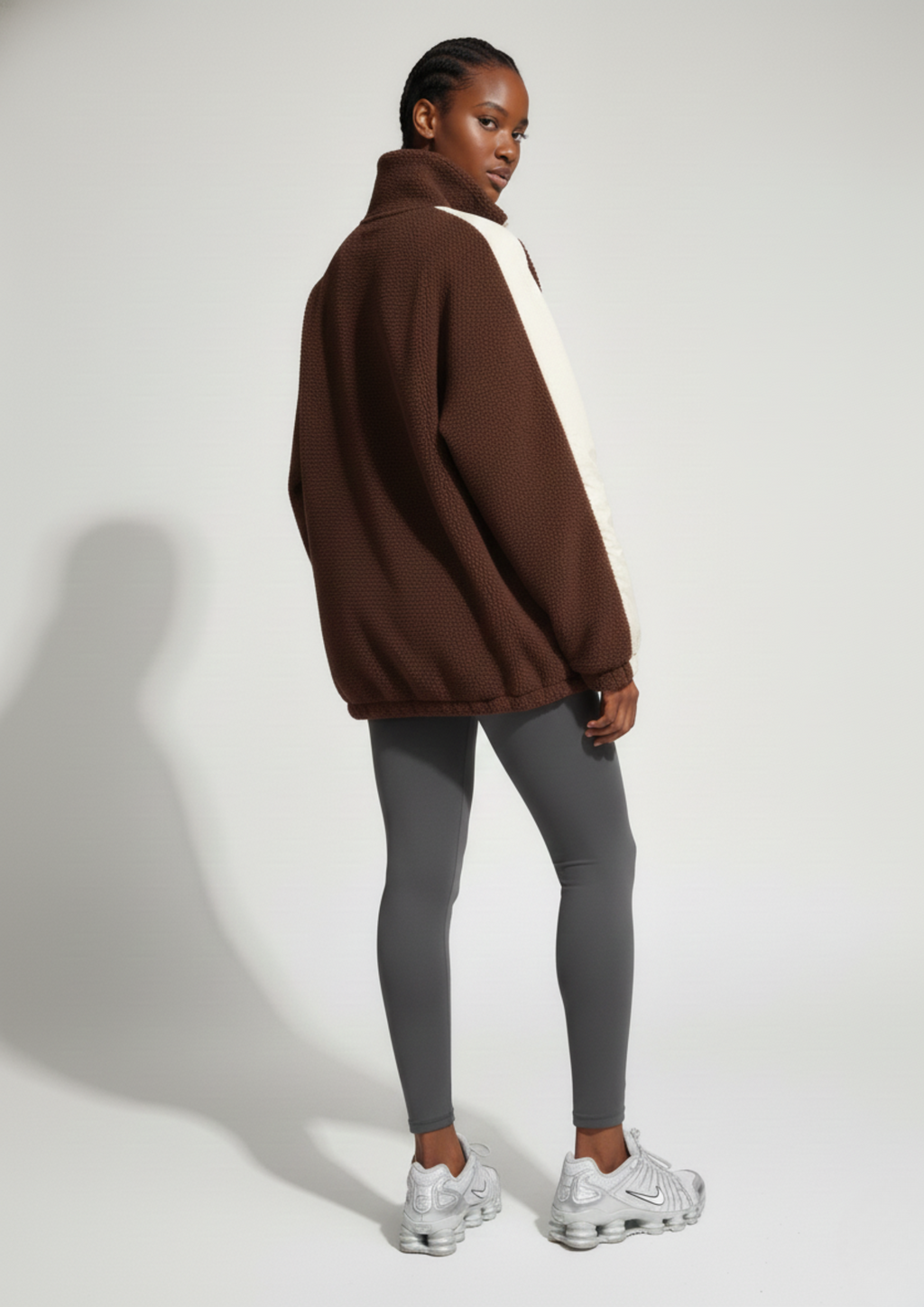 Horizon Fleece in Brown