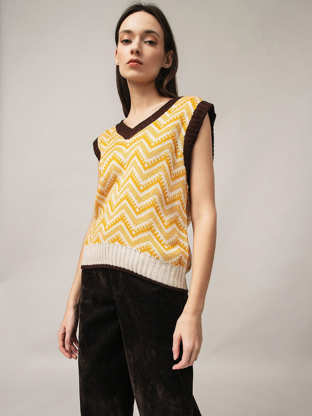 Women's waistcoat with fleece