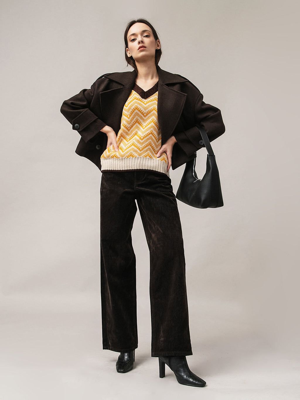 Women's waistcoat with fleece