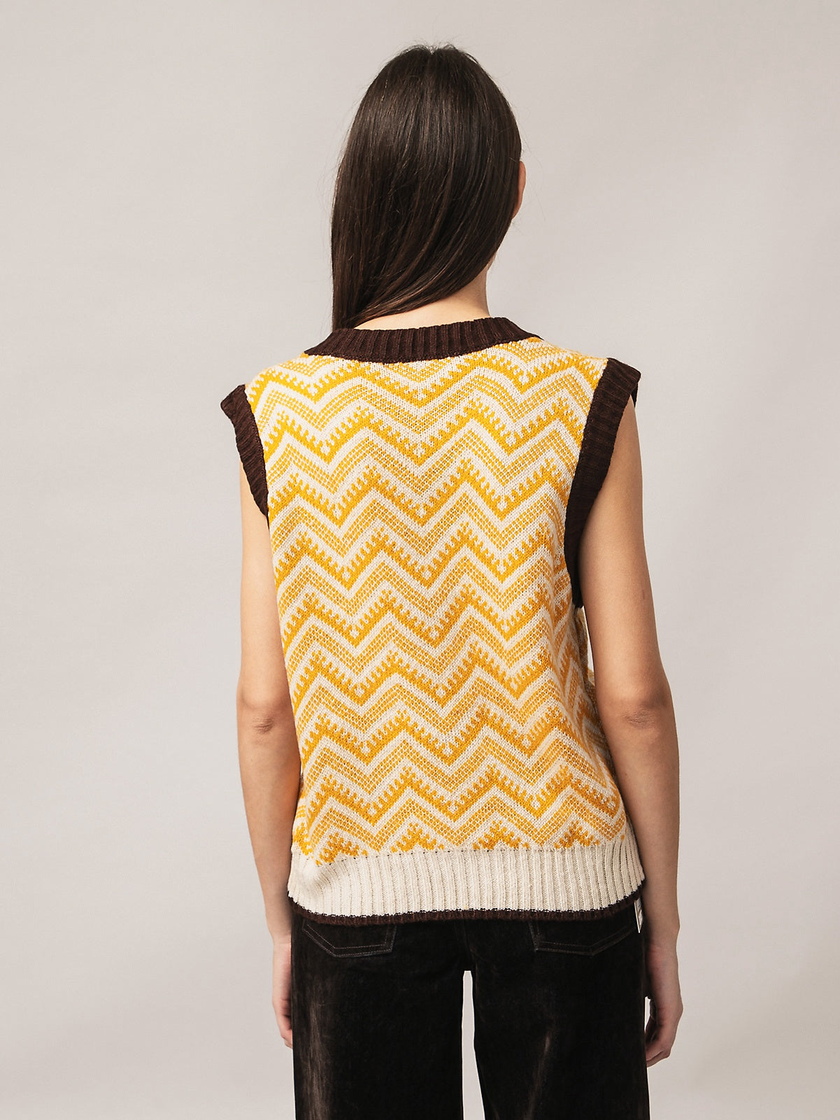 Women's waistcoat with fleece