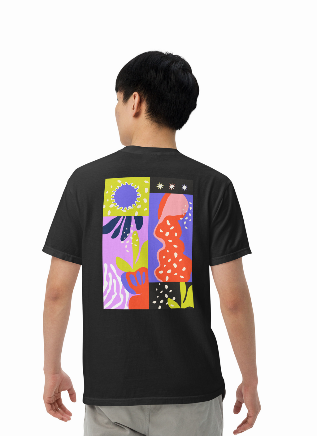 Unisex garment-dyed heavyweight t-shirt