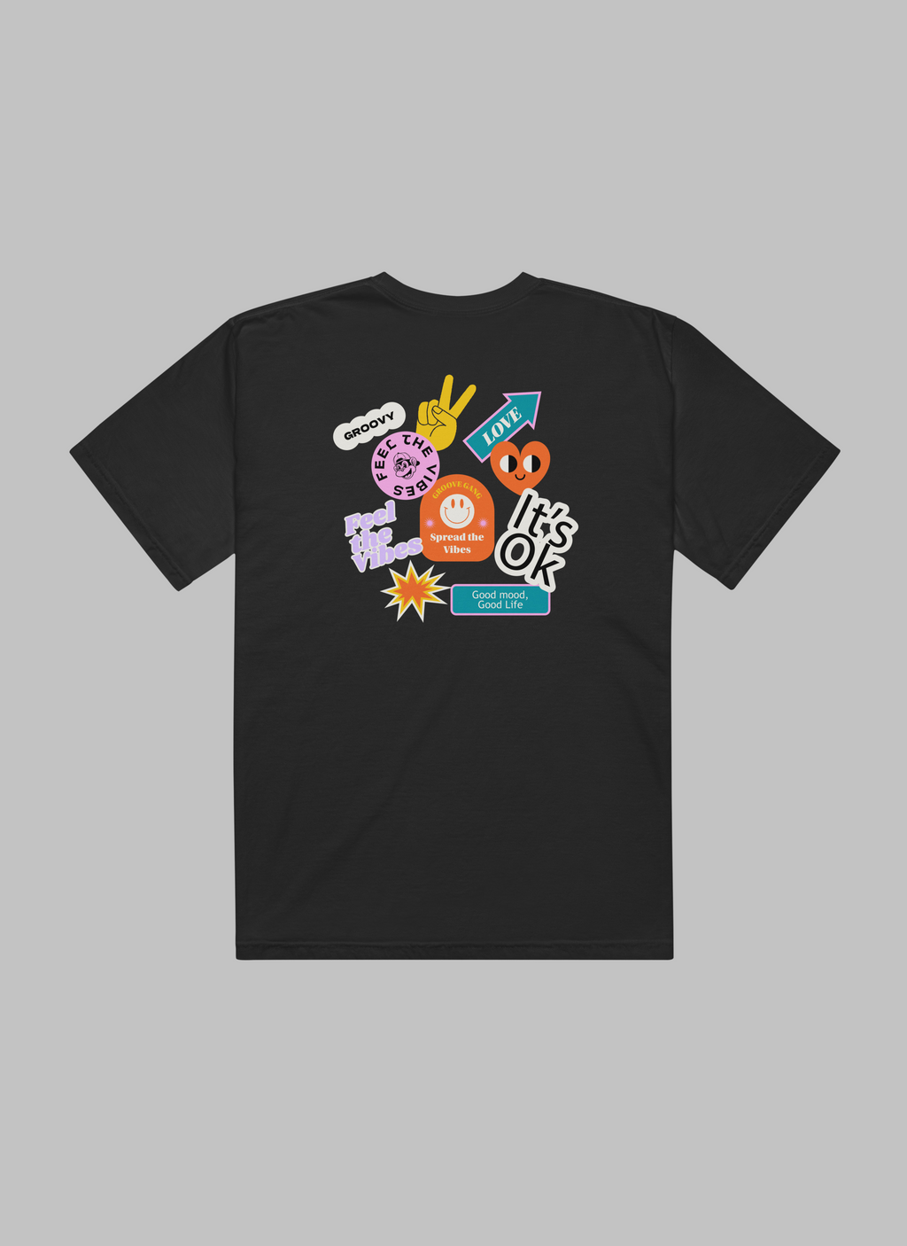 Unisex garment-dyed heavyweight t-shirt