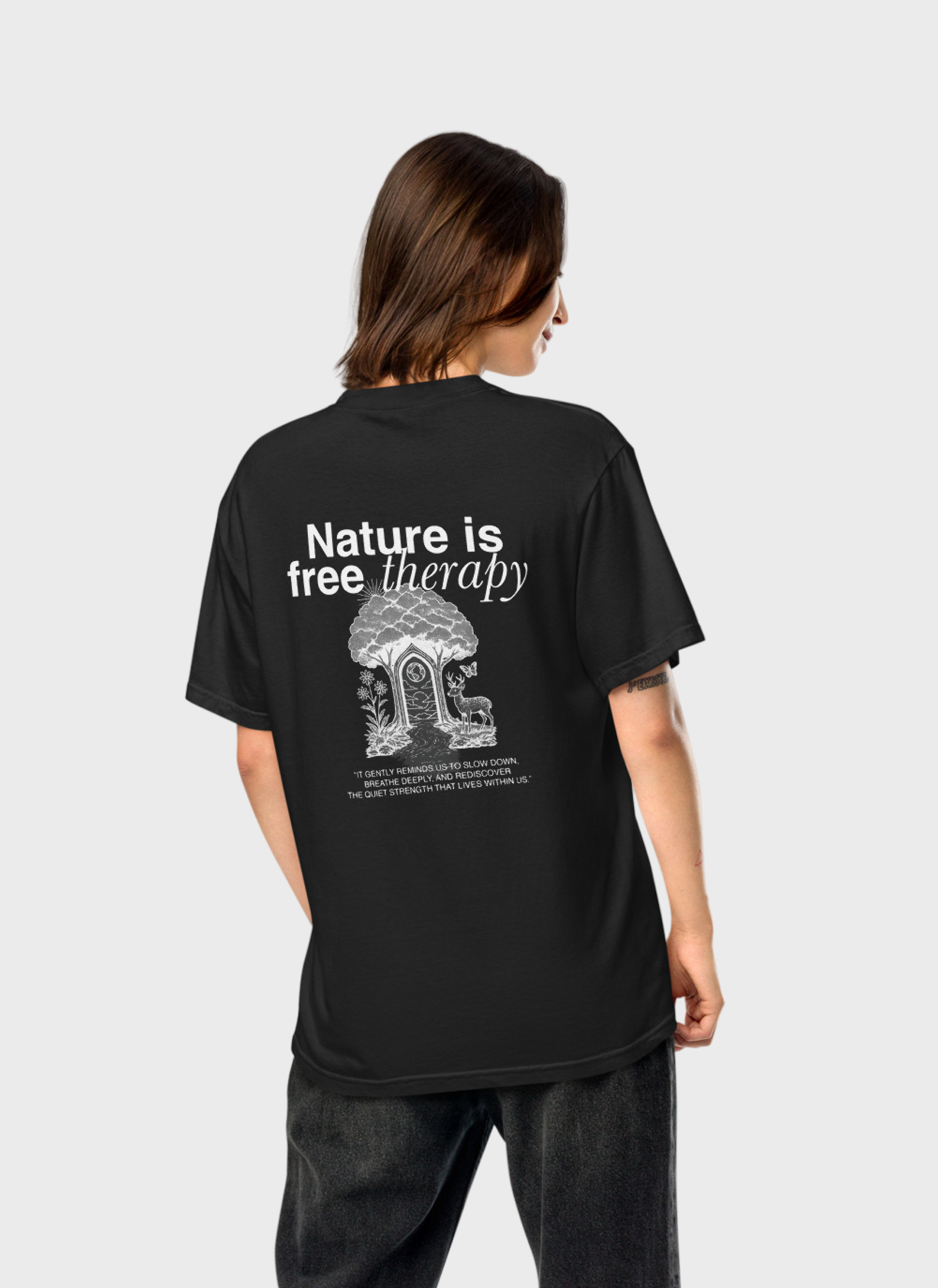 Unisex garment-dyed heavyweight t-shirt