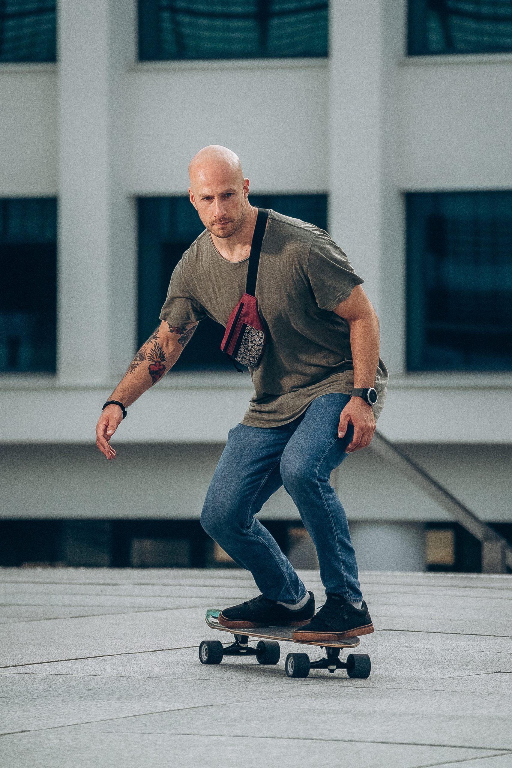 Waterproof classic waist bag STAIRS