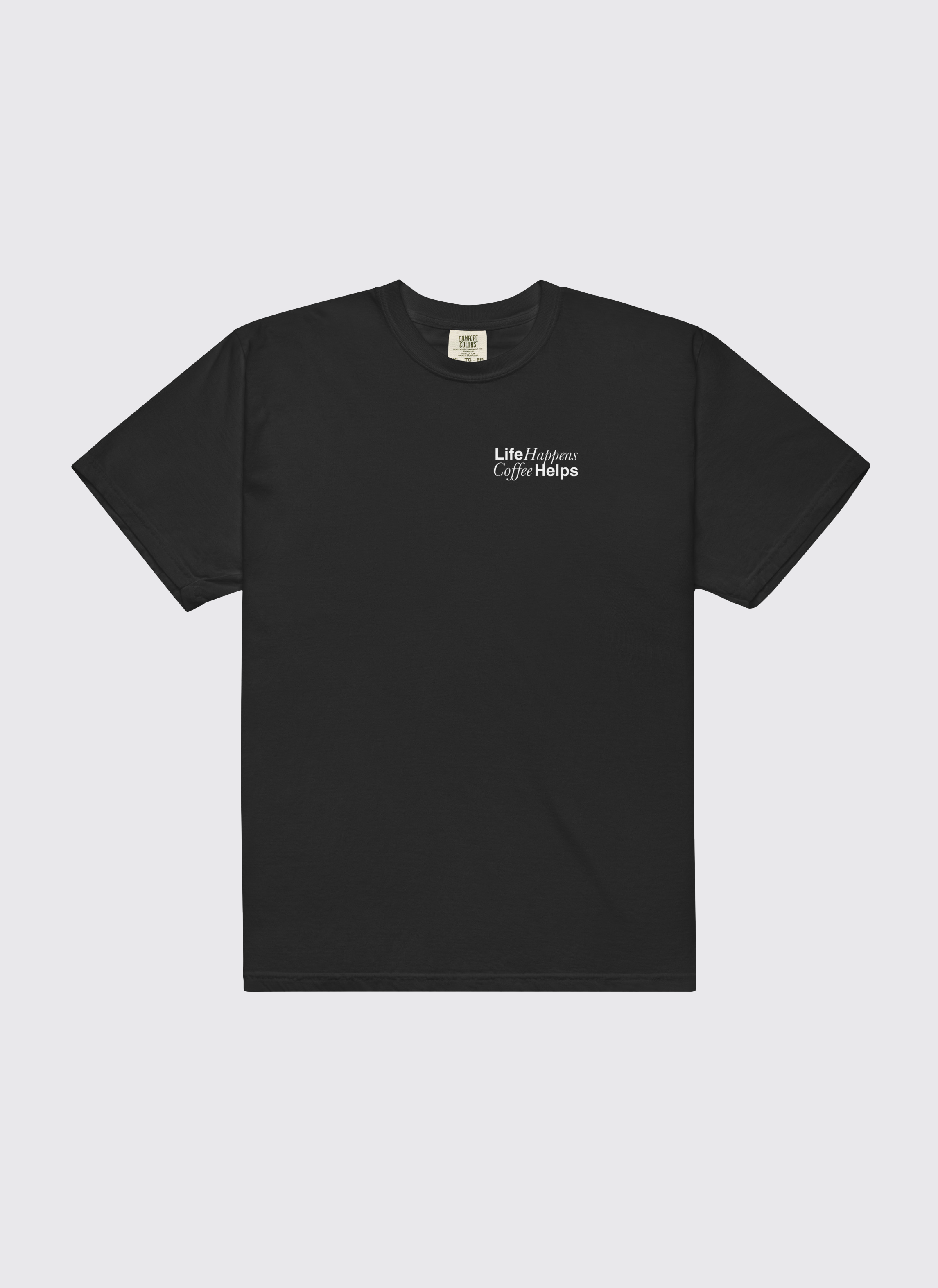 Unisex garment-dyed heavyweight t-shirt
