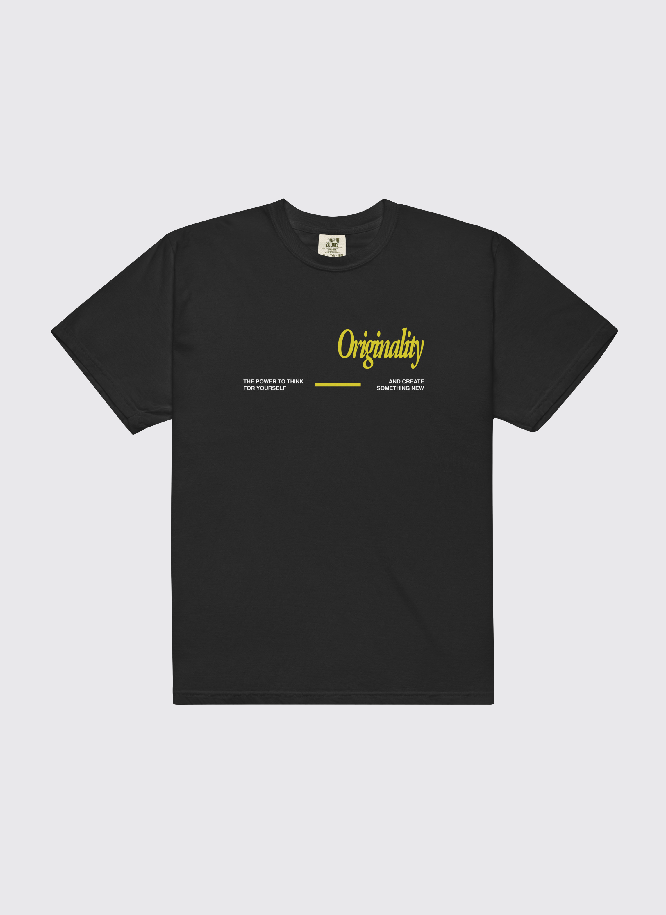 Unisex garment-dyed heavyweight t-shirt