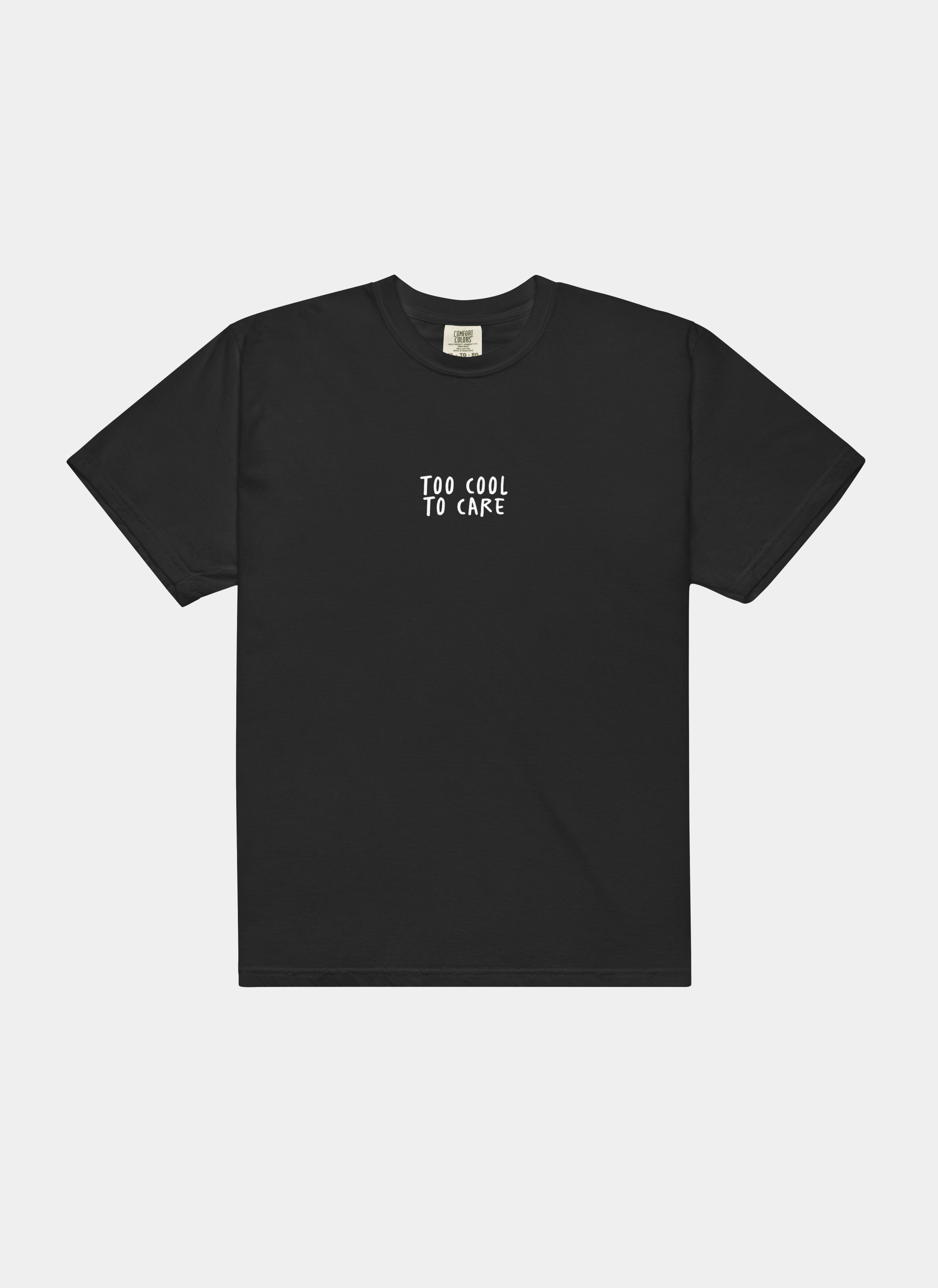 Unisex garment-dyed heavyweight t-shirt