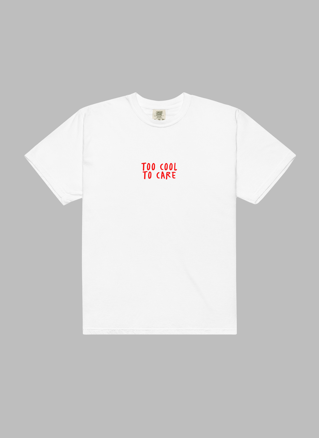 Unisex garment-dyed heavyweight t-shirt