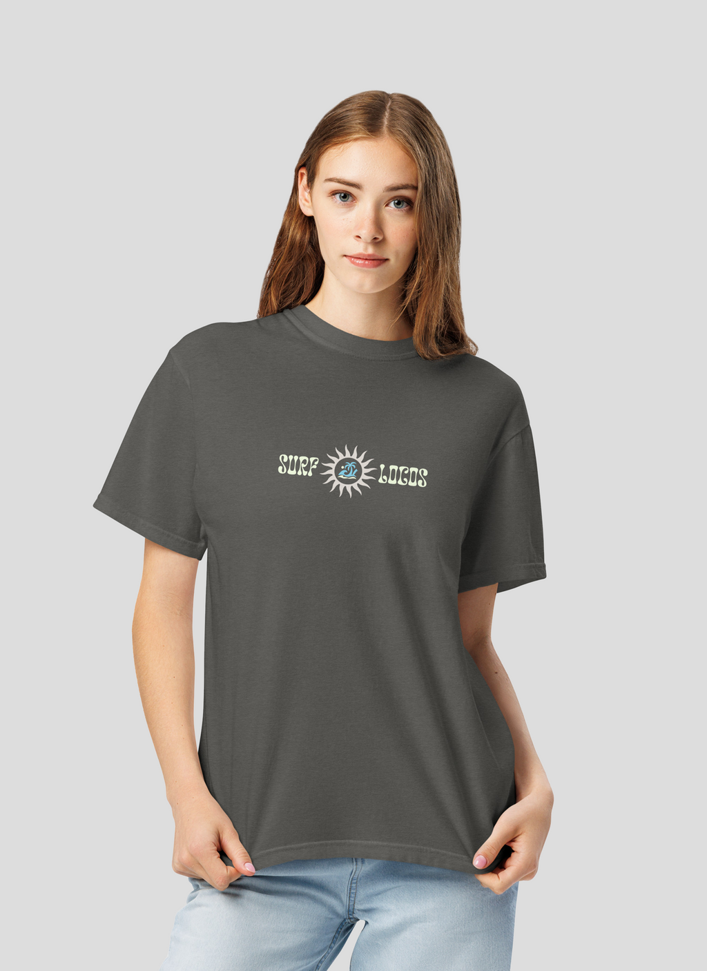 Unisex garment-dyed heavyweight t-shirt